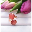 Kép 4/5 - Rose gold állítható gyűrű 