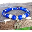 Kép 2/3 -  Kristály karkötő shamballa/gyanta gyönggyel ,divat kiegészítőkkel 