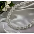 Kép 1/2 - Alkalmi/esküvői nyaklánc japán delica/cseh tekla gyöngyből 